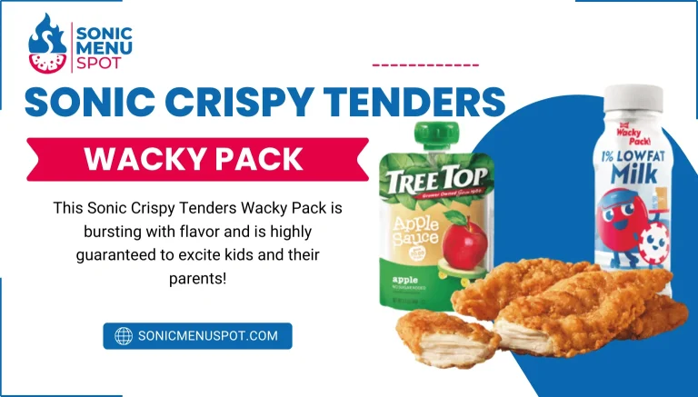 Sonic Crispy Tenders Wacky Pack