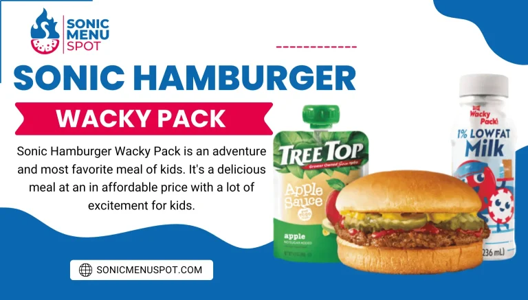 Sonic hamburger wacky pack