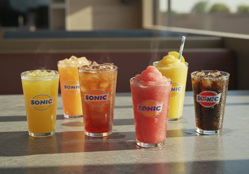 Sonic Drinks Flavors and Choices