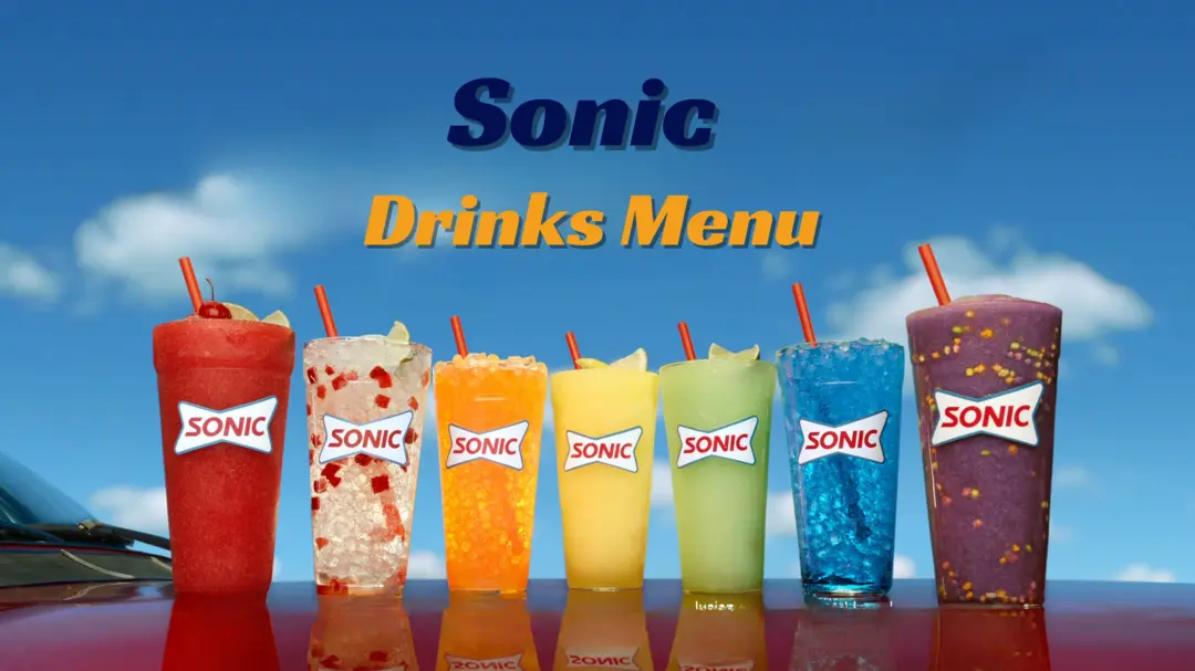 Sonic Drinks Menu 2024 Explore Variety of Flavors & Prices