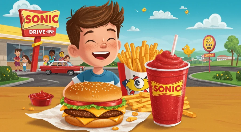 Sonic Kids Menu