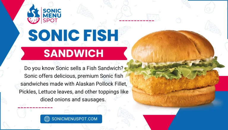 Sonic Fish Sandwich