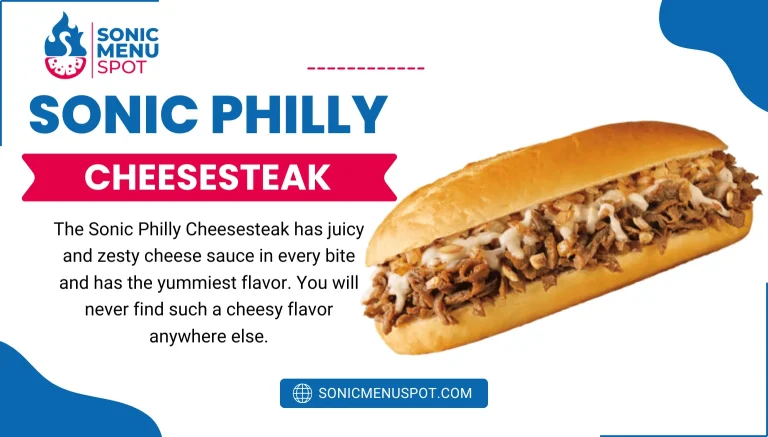 Sonic Philly Cheesesteak