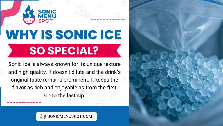 Why is Sonic Ice So Special?