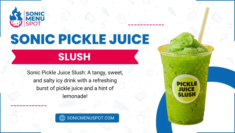 Sonic Pickle Juice Slush