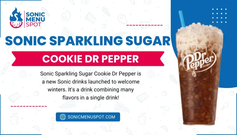 Sonic Sparkling Sugar Cookie Dr Pepper