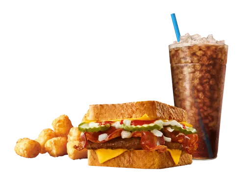 Cheesy Bacon SONIC® Stack Combo