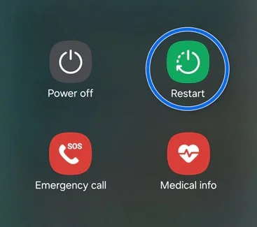 Restart Your Device.