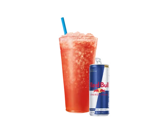 Sonic Blood Orange Recharger with Red Bull