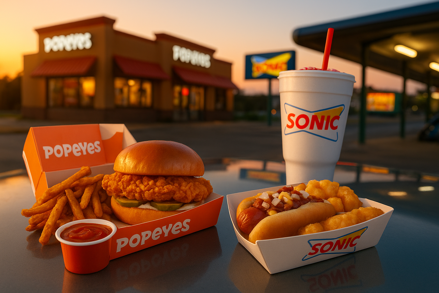 comfort foods from popeyes to sonic