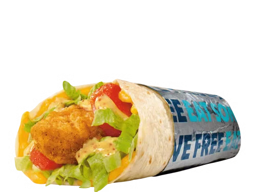 Creamy Mustard Crispy Tender Wrap